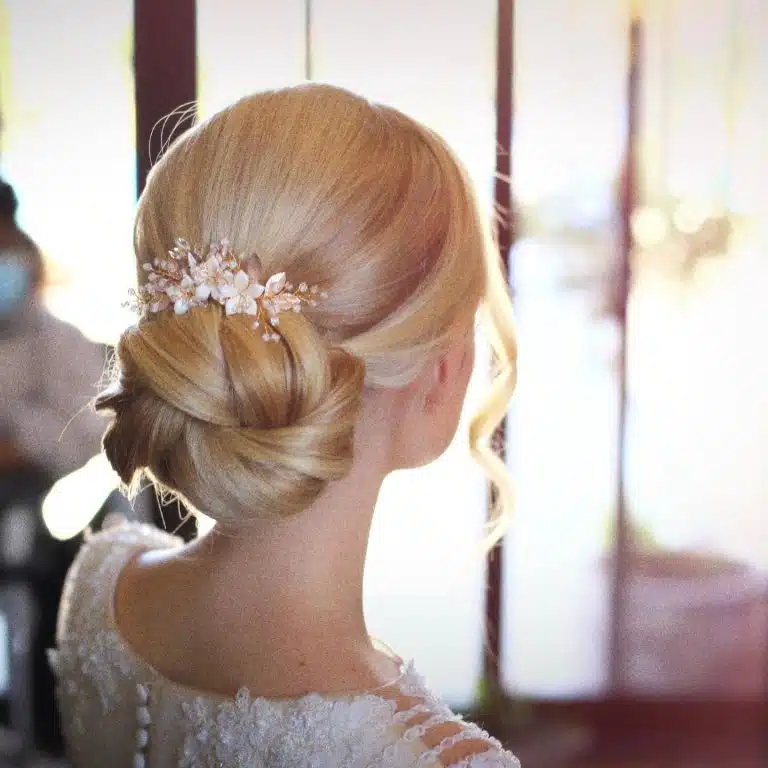 Bridal hair and makeup by Julia Vee Artistry